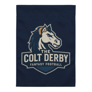 “The Colt Derby” Garden Flag