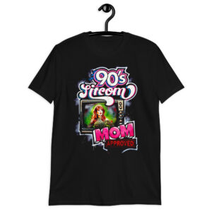 "90' Sitcom Mom Approved" Short-Sleeve Unisex T-Shirt