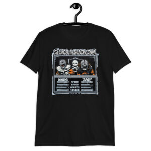 "Silver & Black JAM" Short-Sleeve Unisex T-Shirt