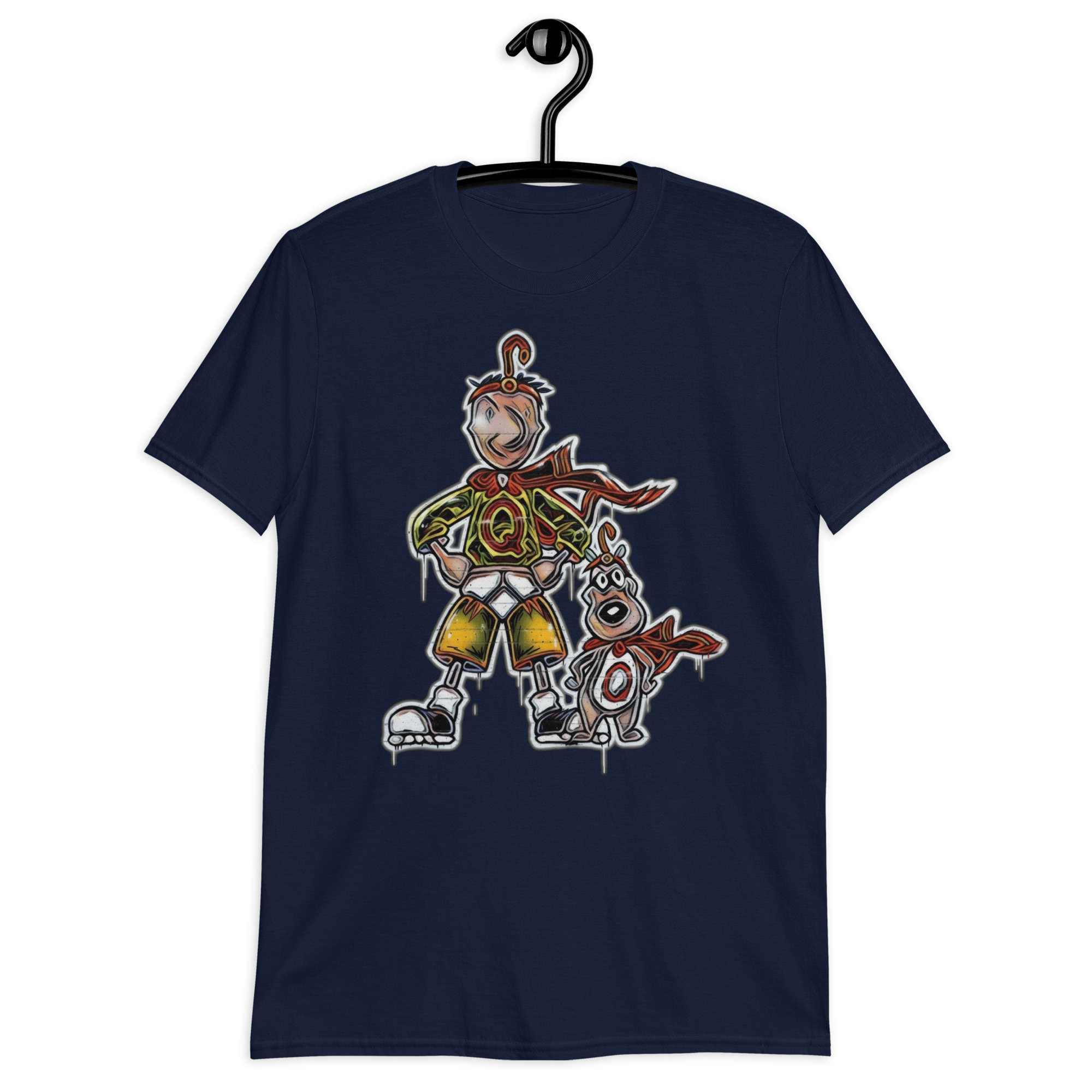 “QM/QD” Short-Sleeve Unisex T-Shirt