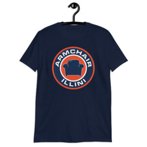 "Armchair Illini" Short-Sleeve Unisex T-Shirt