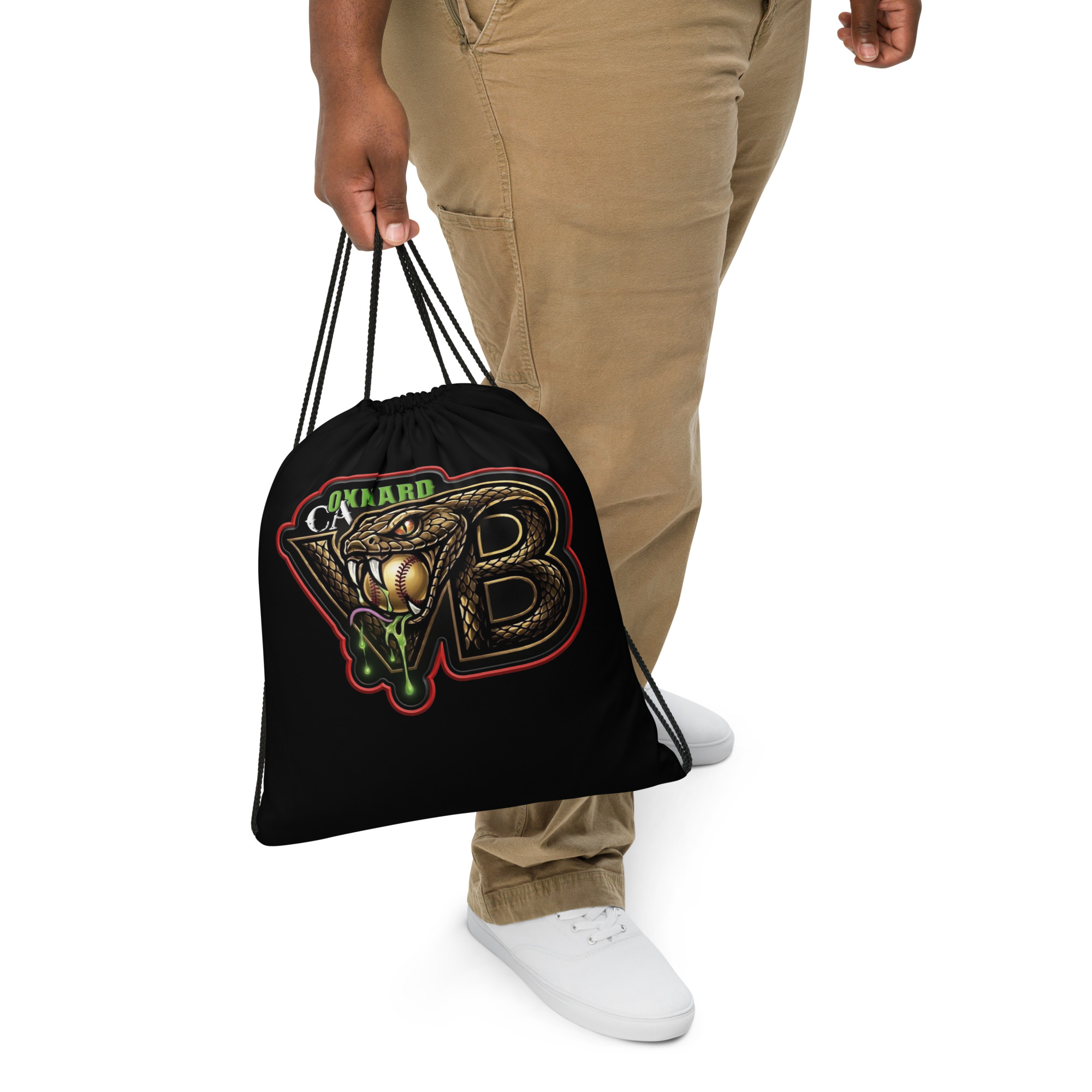 “Venom Baseball” Drawstring Bag