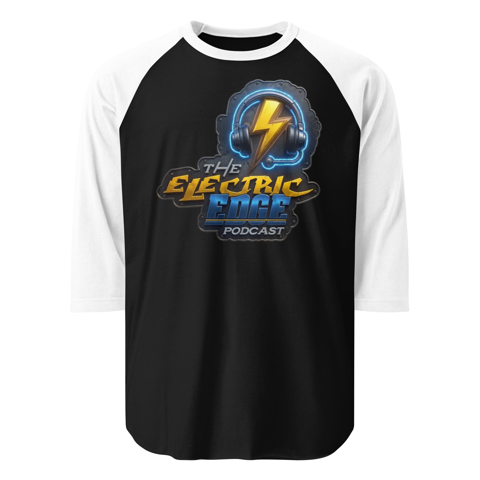 “The Electric Edge Podcast” 3/4 Sleeve Shirt