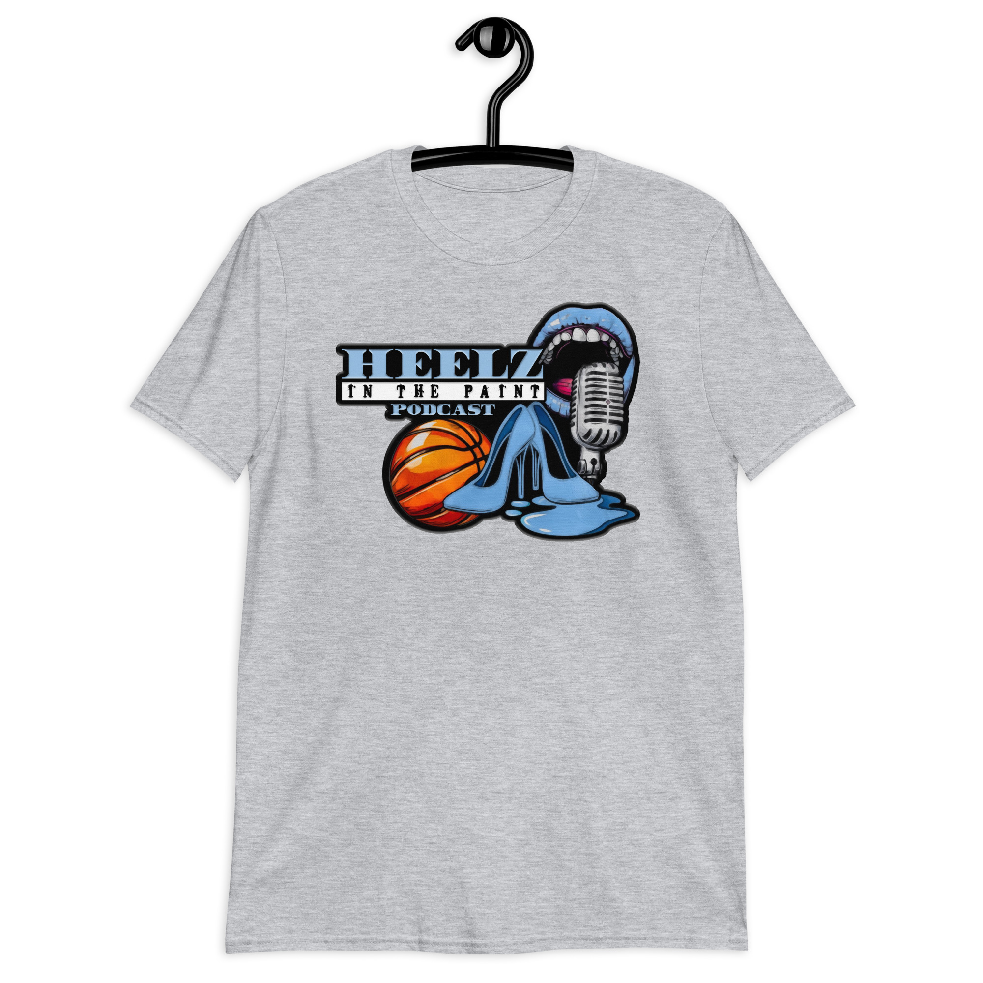 “Heelz In The Paint Podcast” Short-Sleeve Unisex T-Shirt