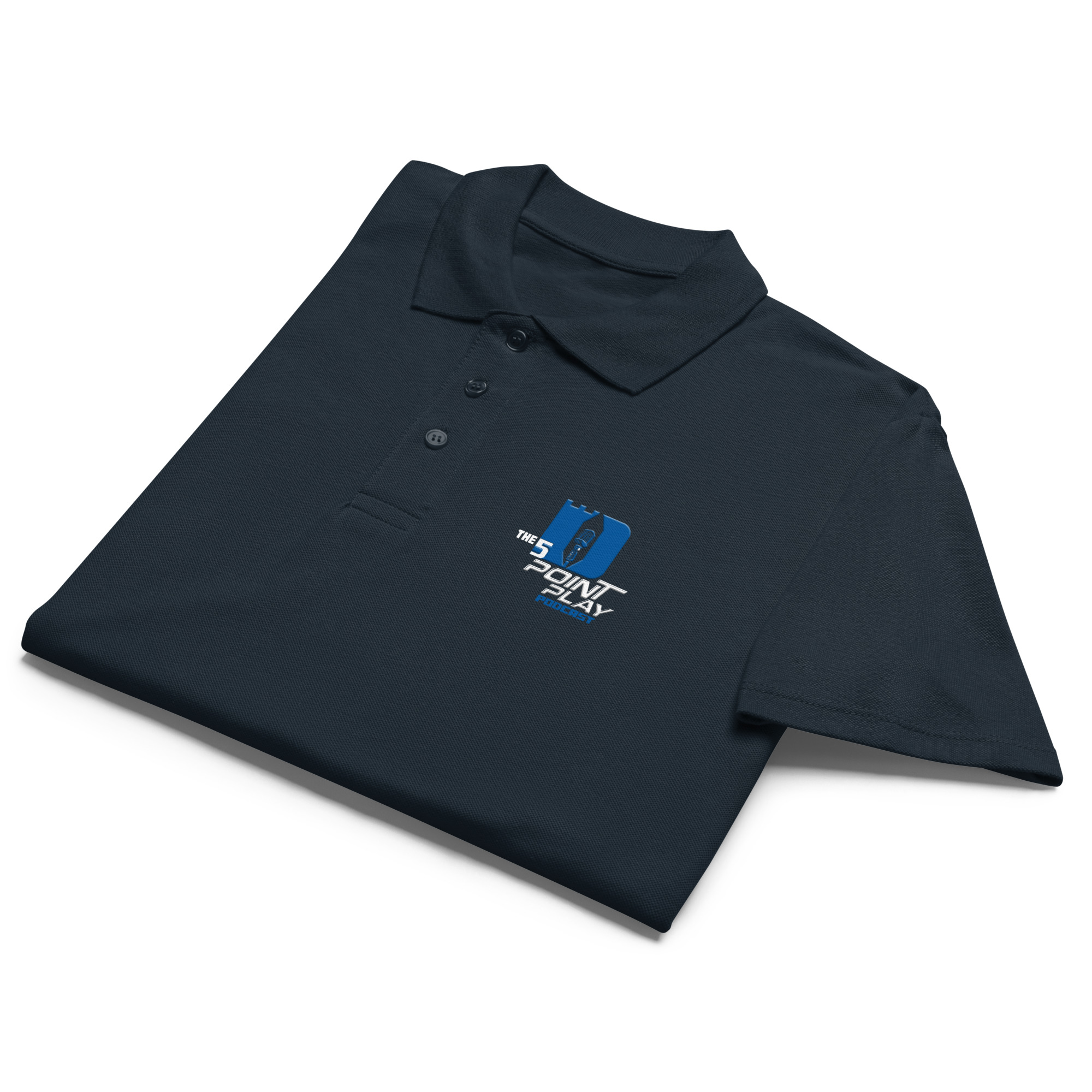 “The 5 Point Play Podcast” Premium Polo Shirt
