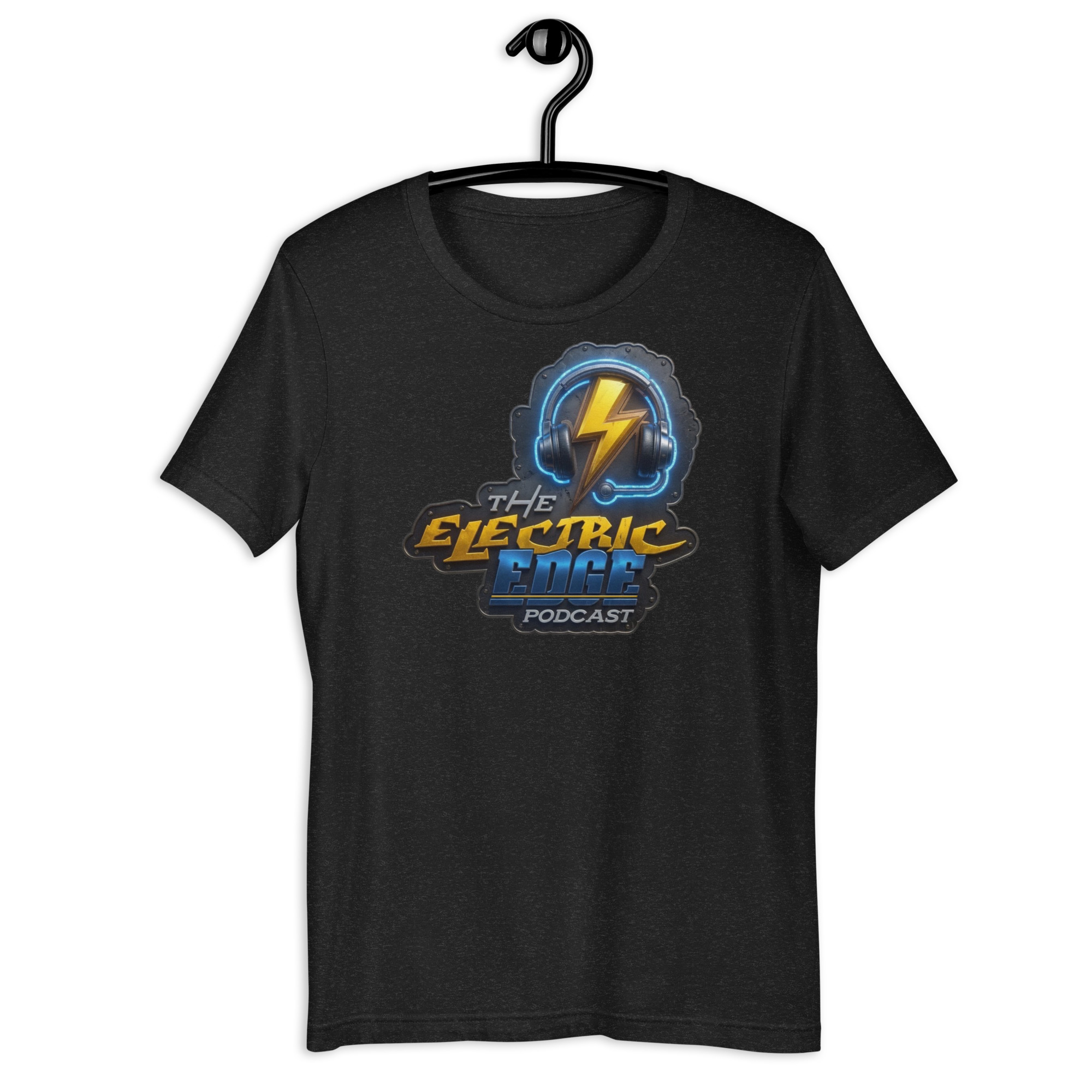 “The Electric Edge Podcast” Premium Unisex T-Shirt (up to 5XL)
