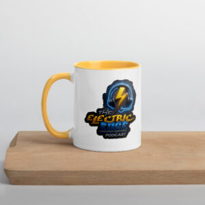 "The Electric Edge Podcast" Mug with Color Inside