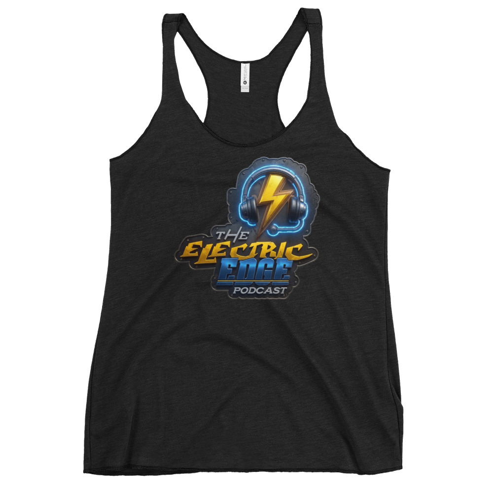 “The Electric Edge Podcast” Women’s Racerback Tank