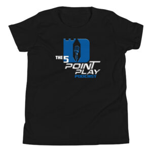 "The 5 Point Play Podcast" Youth Short Sleeve T-Shirt