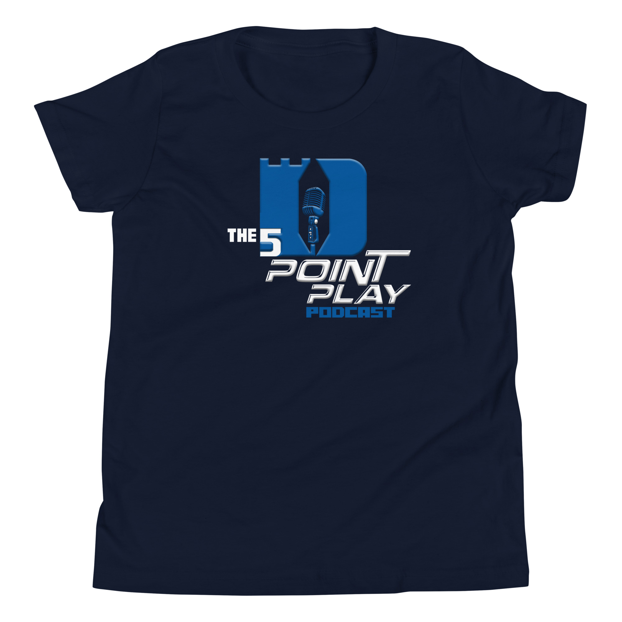 “The 5 Point Play Podcast” Youth Short Sleeve T-Shirt