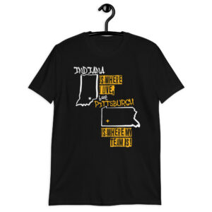 "Where My Team Is!" Short-Sleeve Unisex T-Shirt