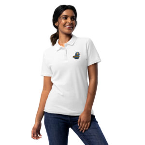 "The Electric Edge podcast" Women’s Pique Polo T-Shirt