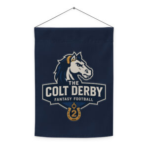 “The Colt Derby” Garden Flag