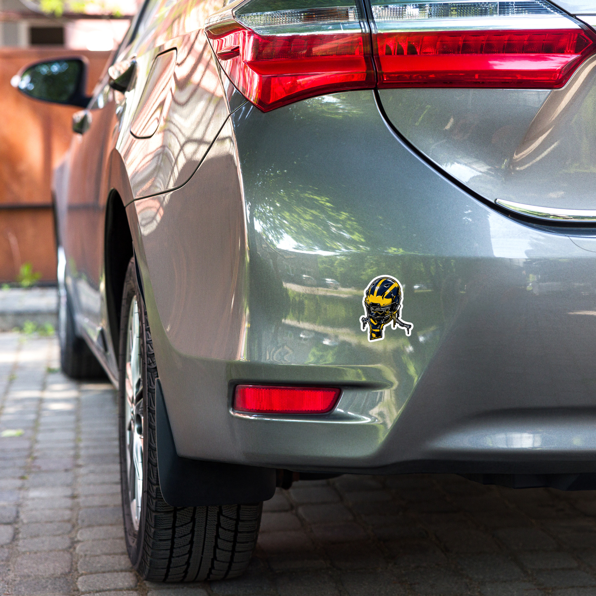 “Go Blue” Bubble-Free Stickers