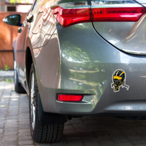 "Go Blue" Bubble-Free Stickers