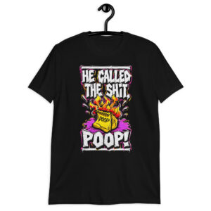 "POOP" Short-Sleeve Unisex T-Shirt