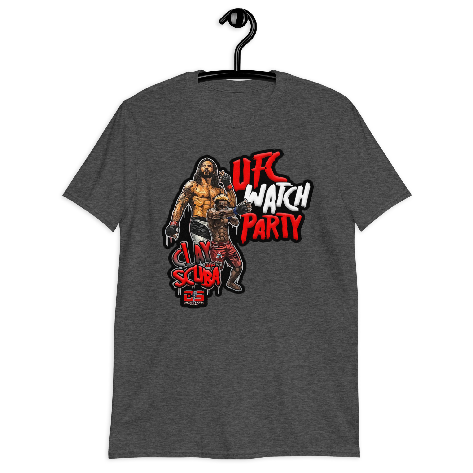 "Clay and Scuba" Short-Sleeve Unisex T-Shirt - Image 4