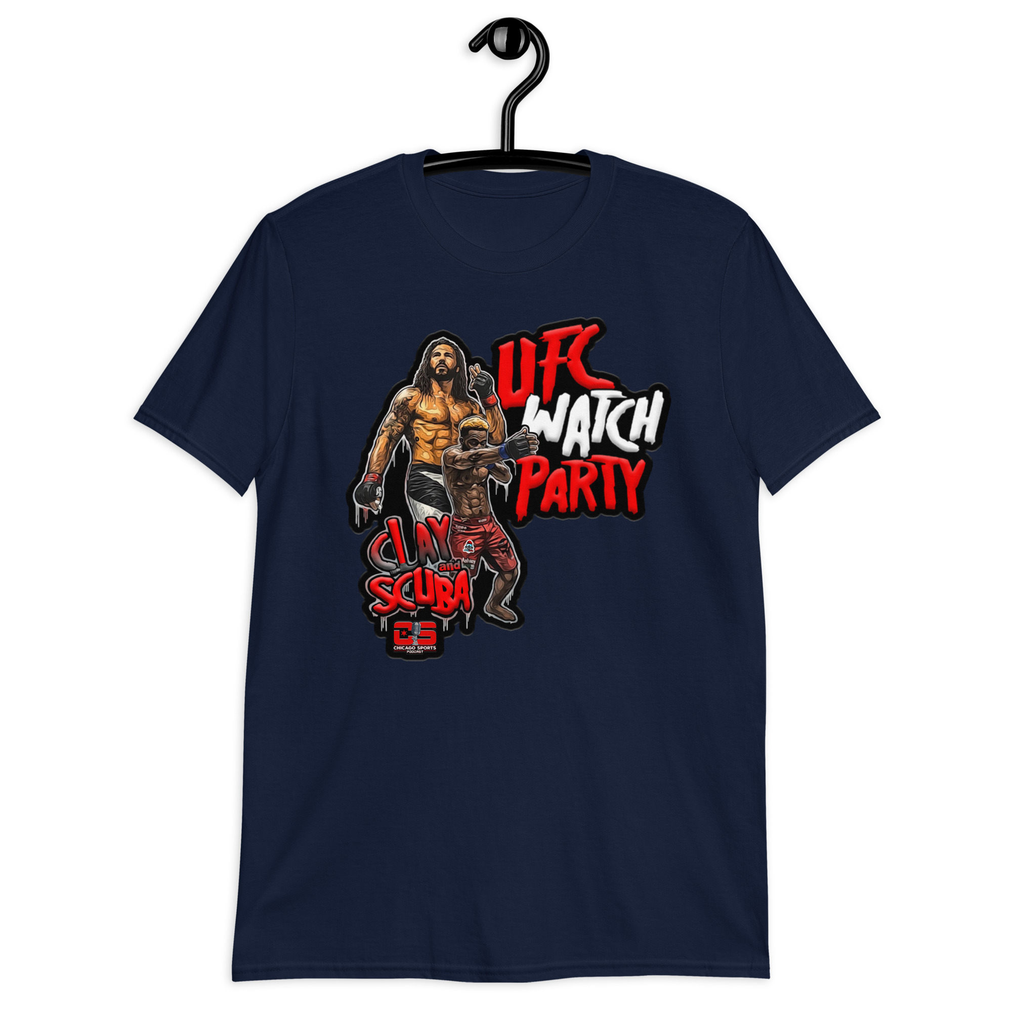 "Clay and Scuba" Short-Sleeve Unisex T-Shirt - Image 2