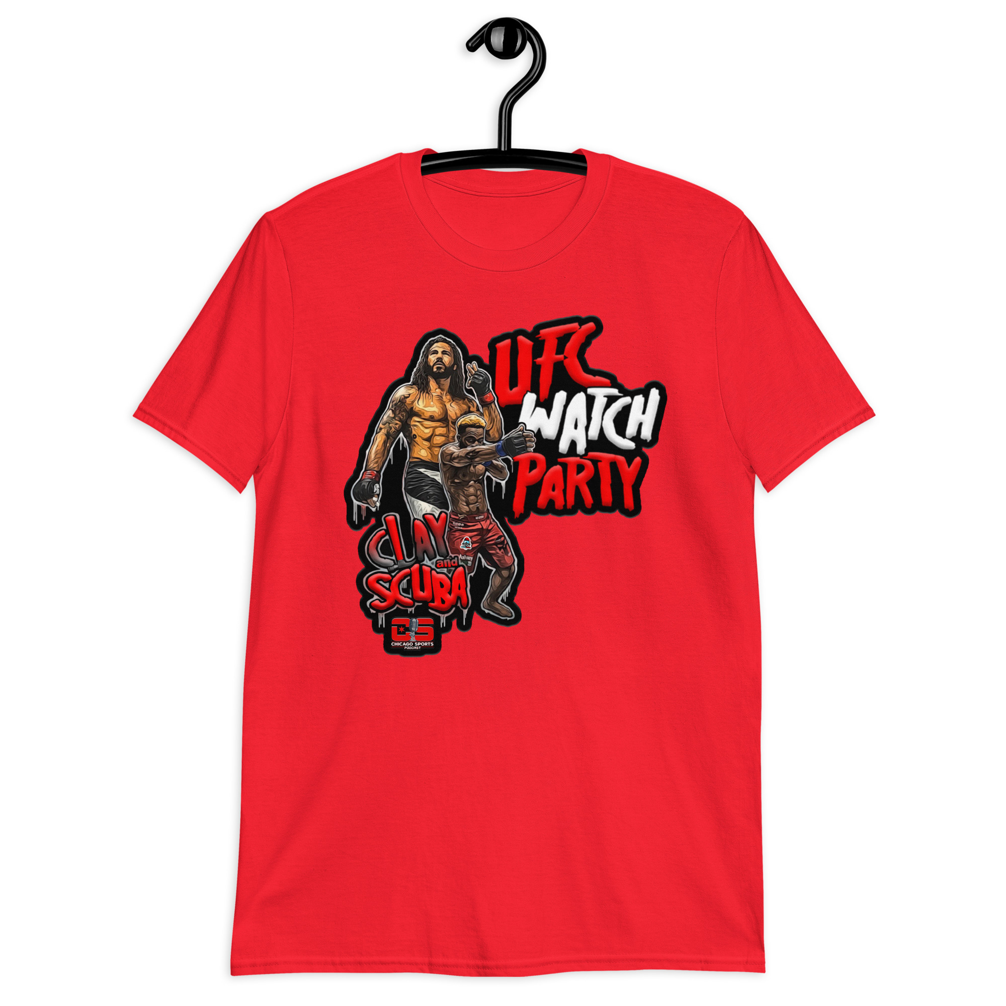 "Clay and Scuba" Short-Sleeve Unisex T-Shirt - Image 3
