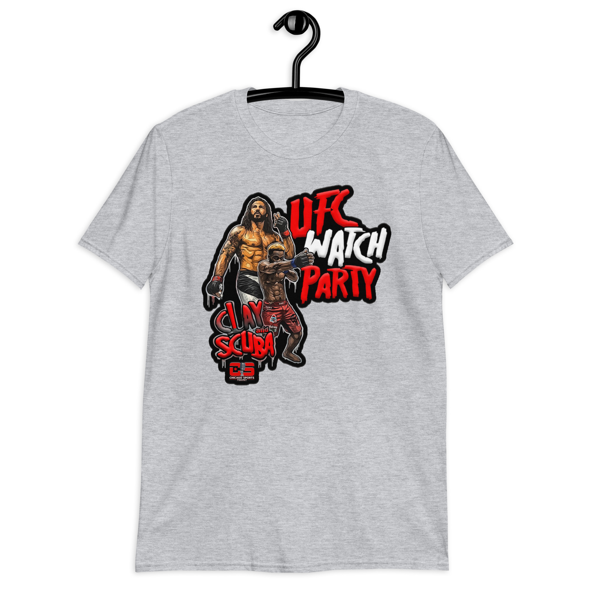 "Clay and Scuba" Short-Sleeve Unisex T-Shirt - Image 5