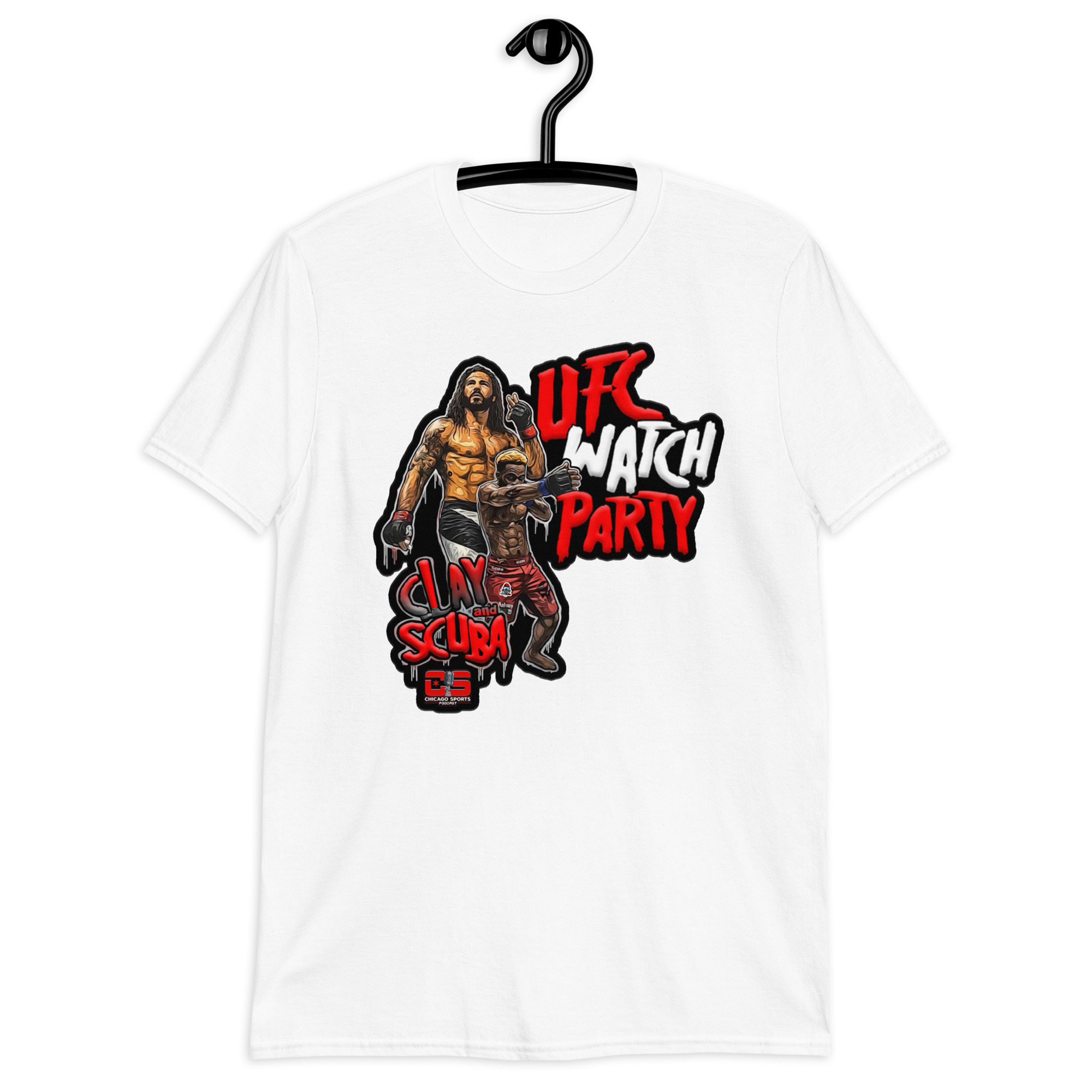 "Clay and Scuba" Short-Sleeve Unisex T-Shirt - Image 6