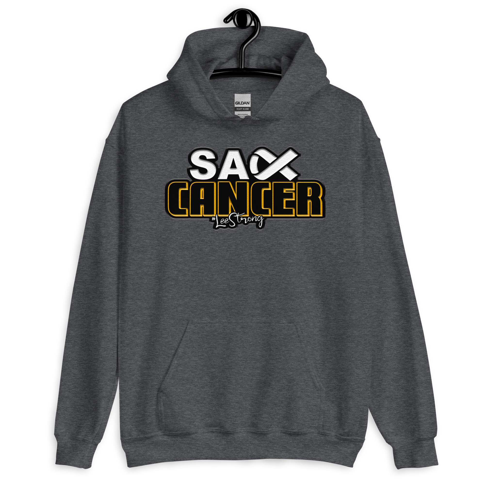 “Sack Cancer: #LeeStrong” Unisex Hoodie