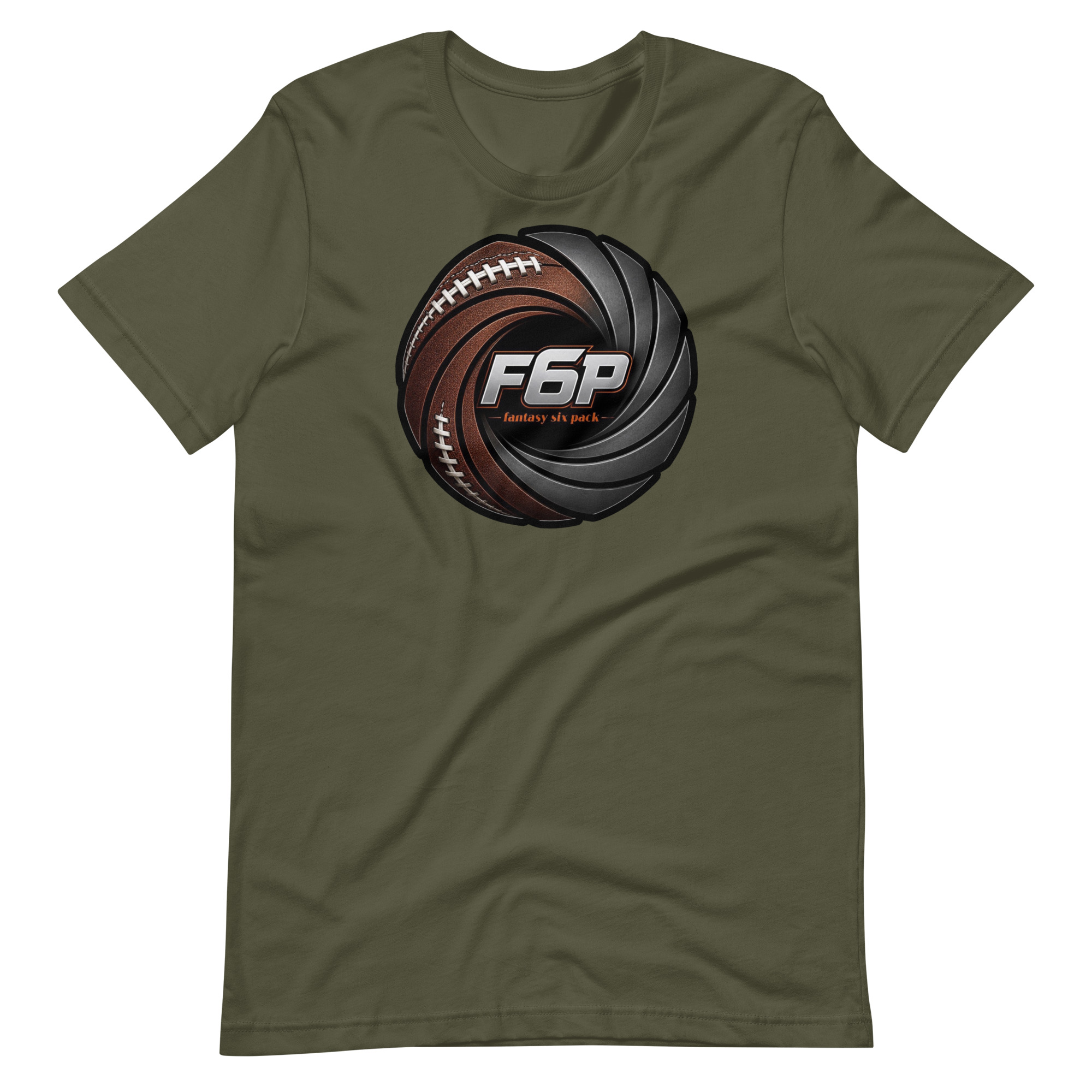 "F6P: Golden Eye Football" Premium Unisex T-Shirt (up to 5XL)