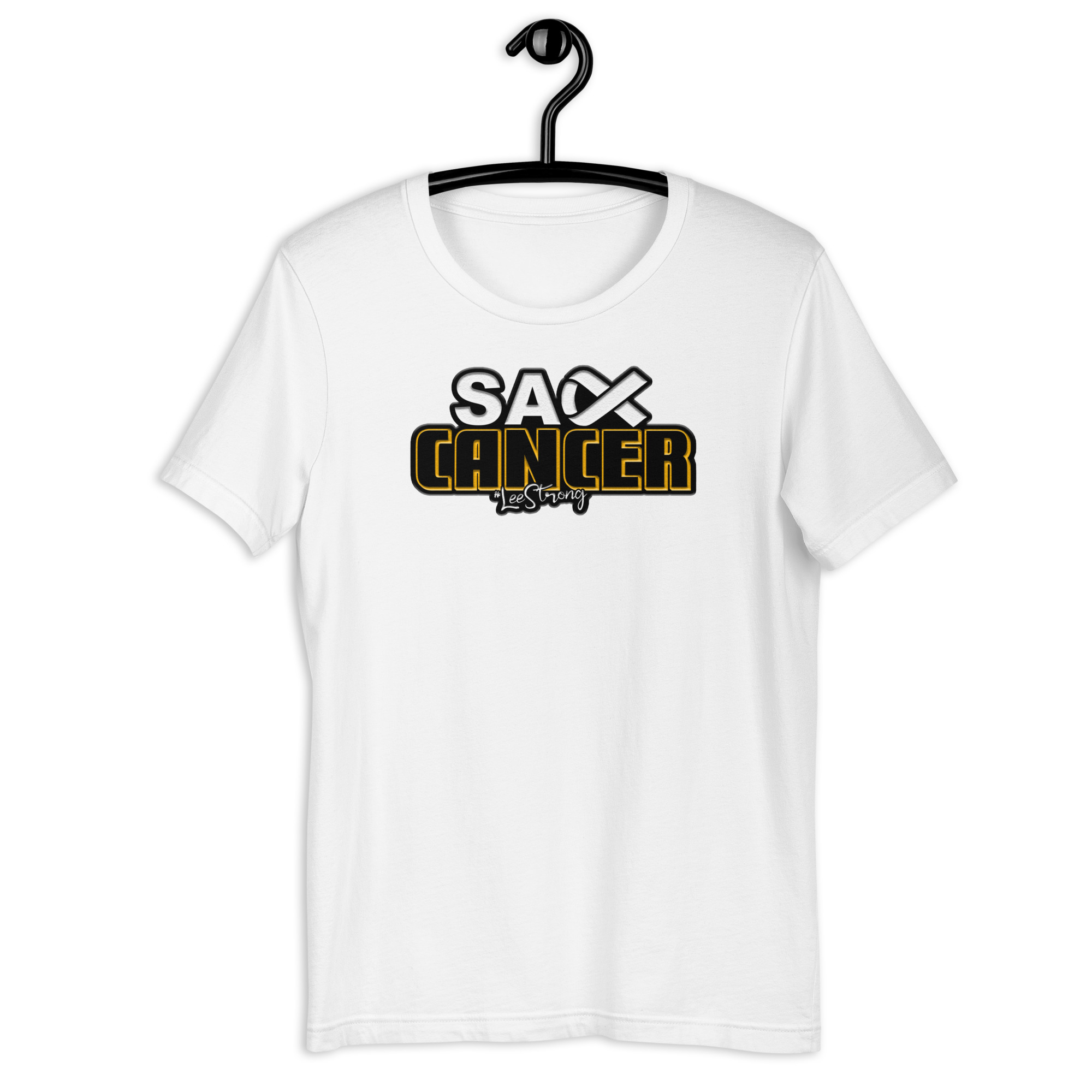 “Sack Cancer: #LeeStrong” Premium Unisex T-Shirt (up to 5XL)