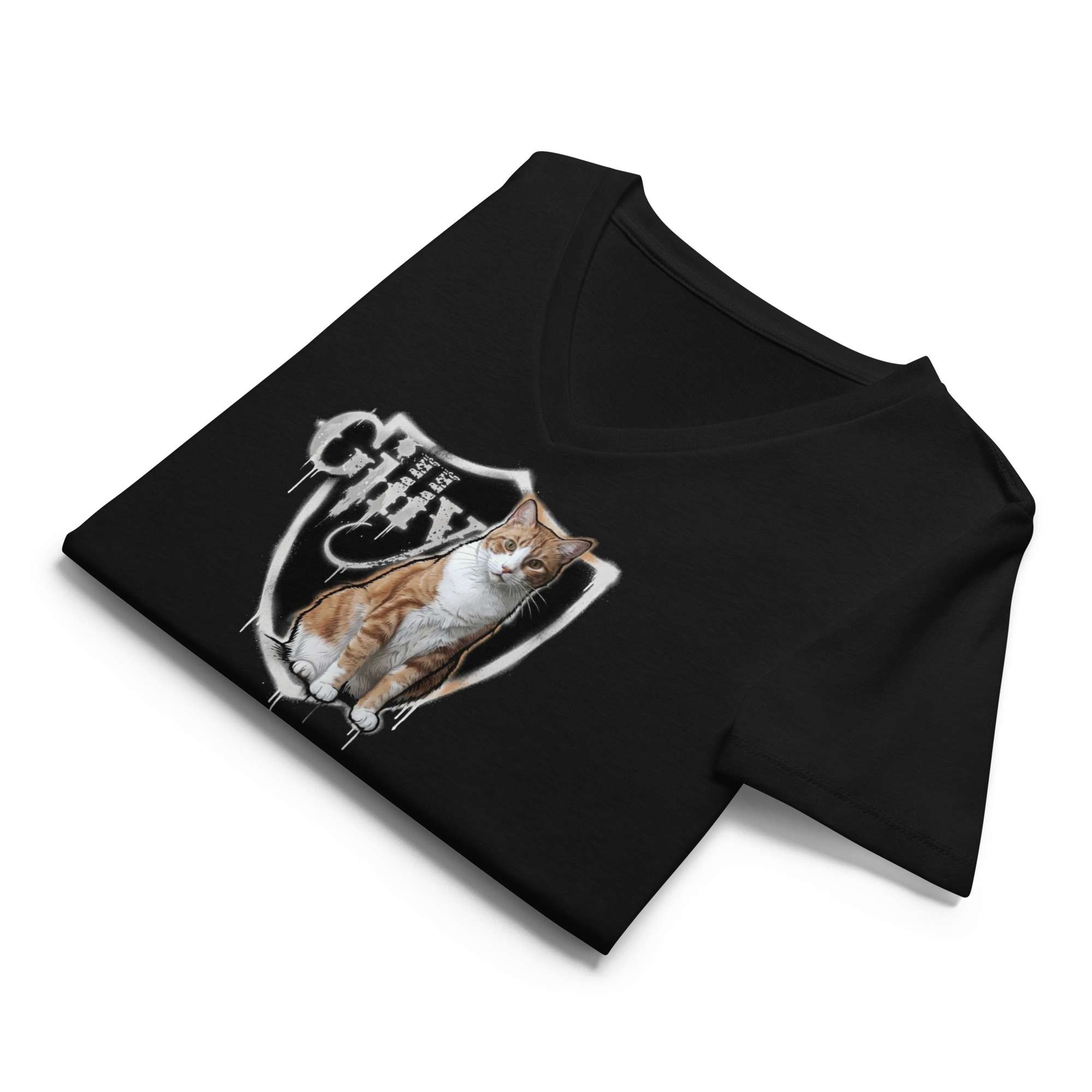 "Gilly" Women’s Relaxed V-Neck T-Shirt - Image 3