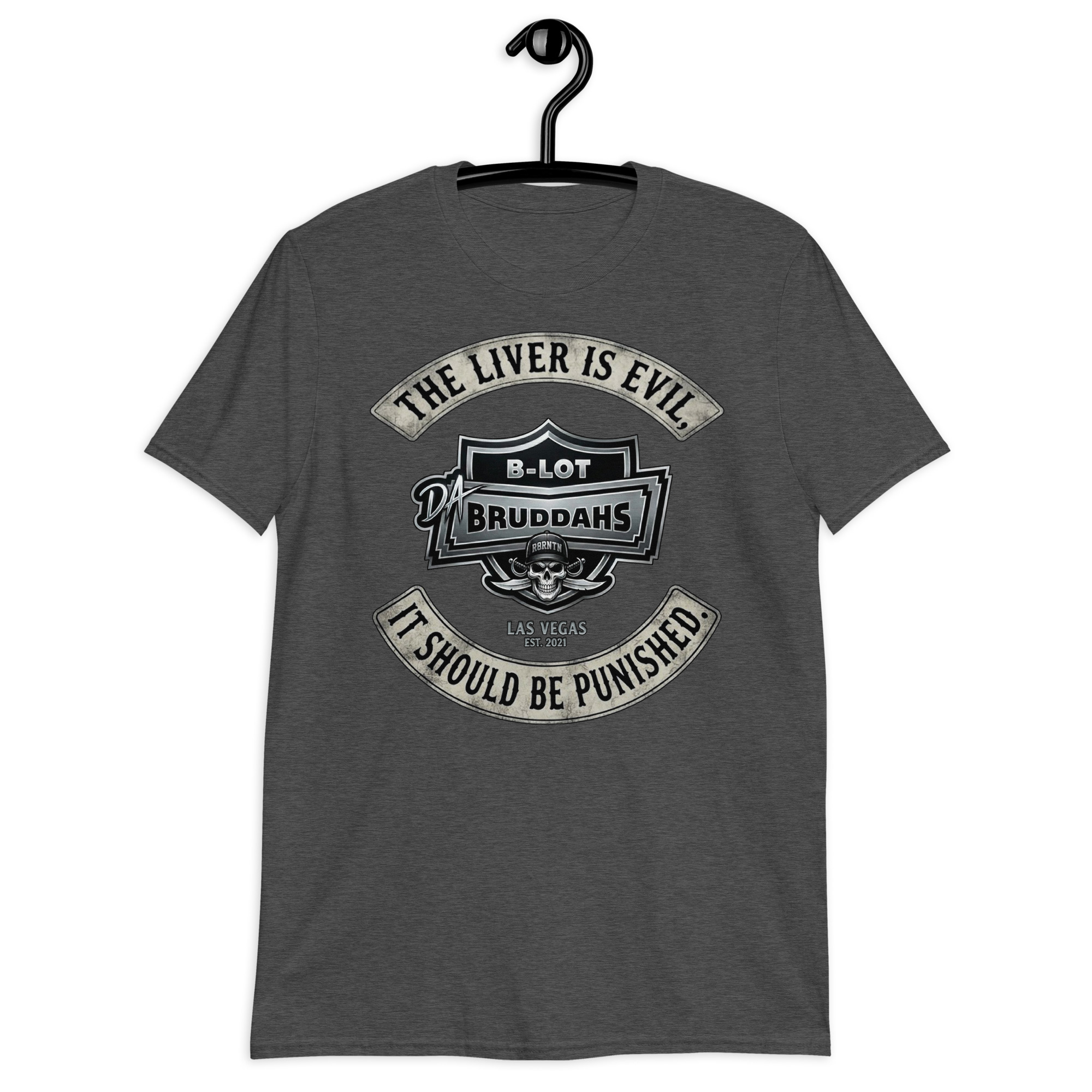 "The Liver Is Evil" Short-Sleeve Unisex T-Shirt - Image 2