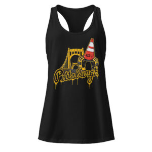 "Hoist The Cone" Women’s Fitted Racerback Tank Top