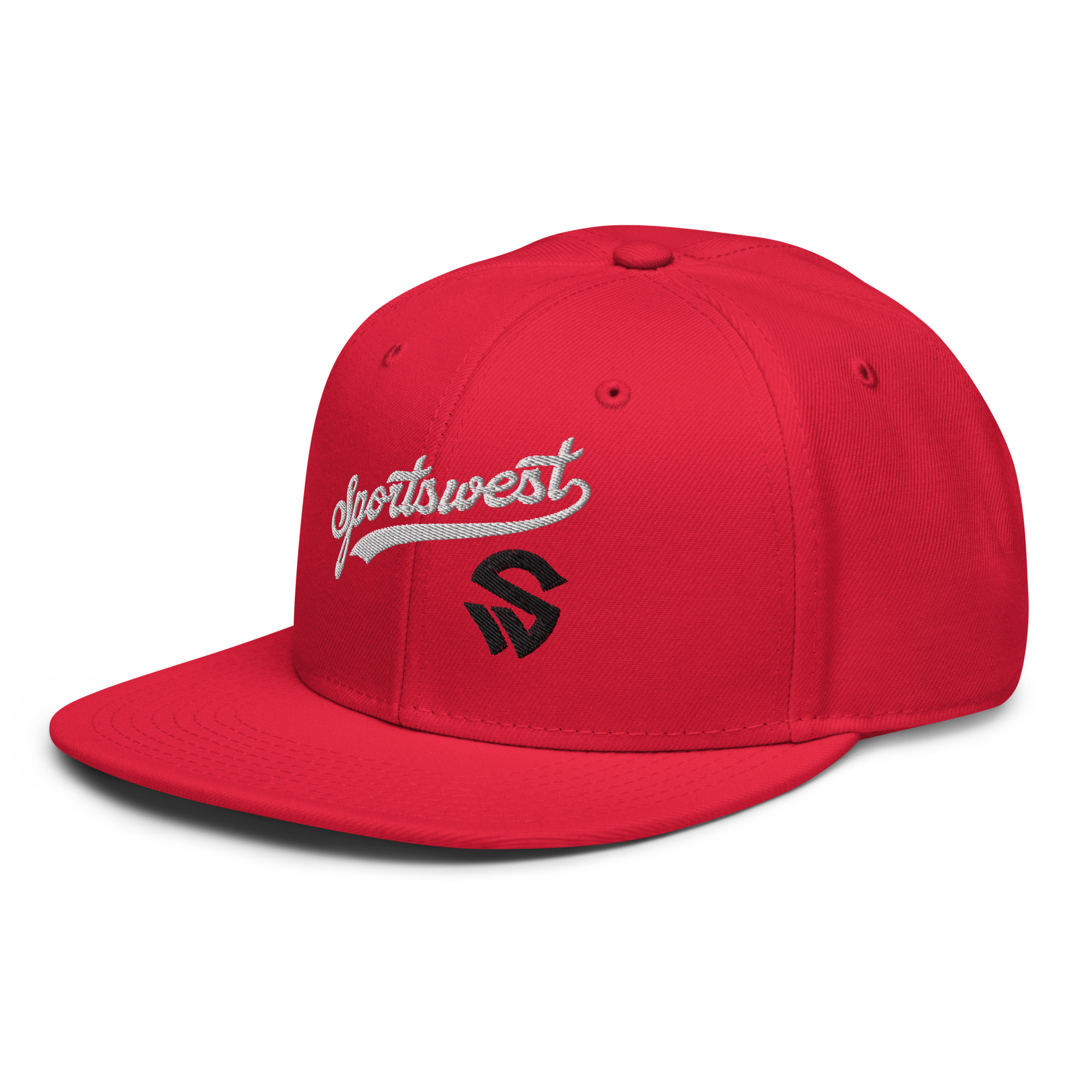 “SW Script” 3D Puff Embroidered Snapback Hat