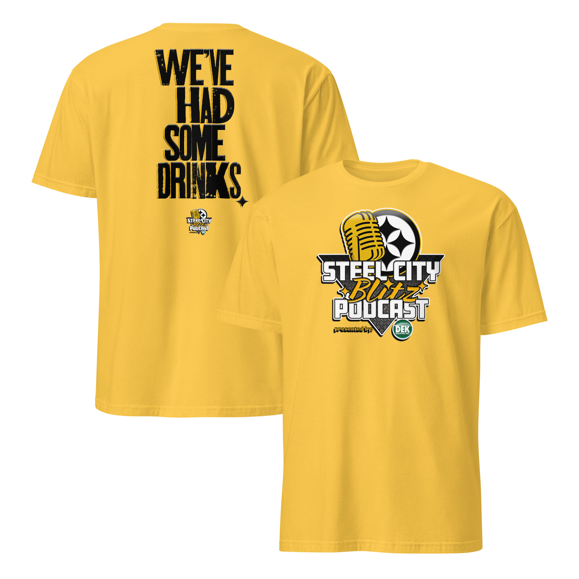 "We've Had Some Drinks: Golden Retriever Edition" Short-Sleeve Unisex T-Shirt - Image 3