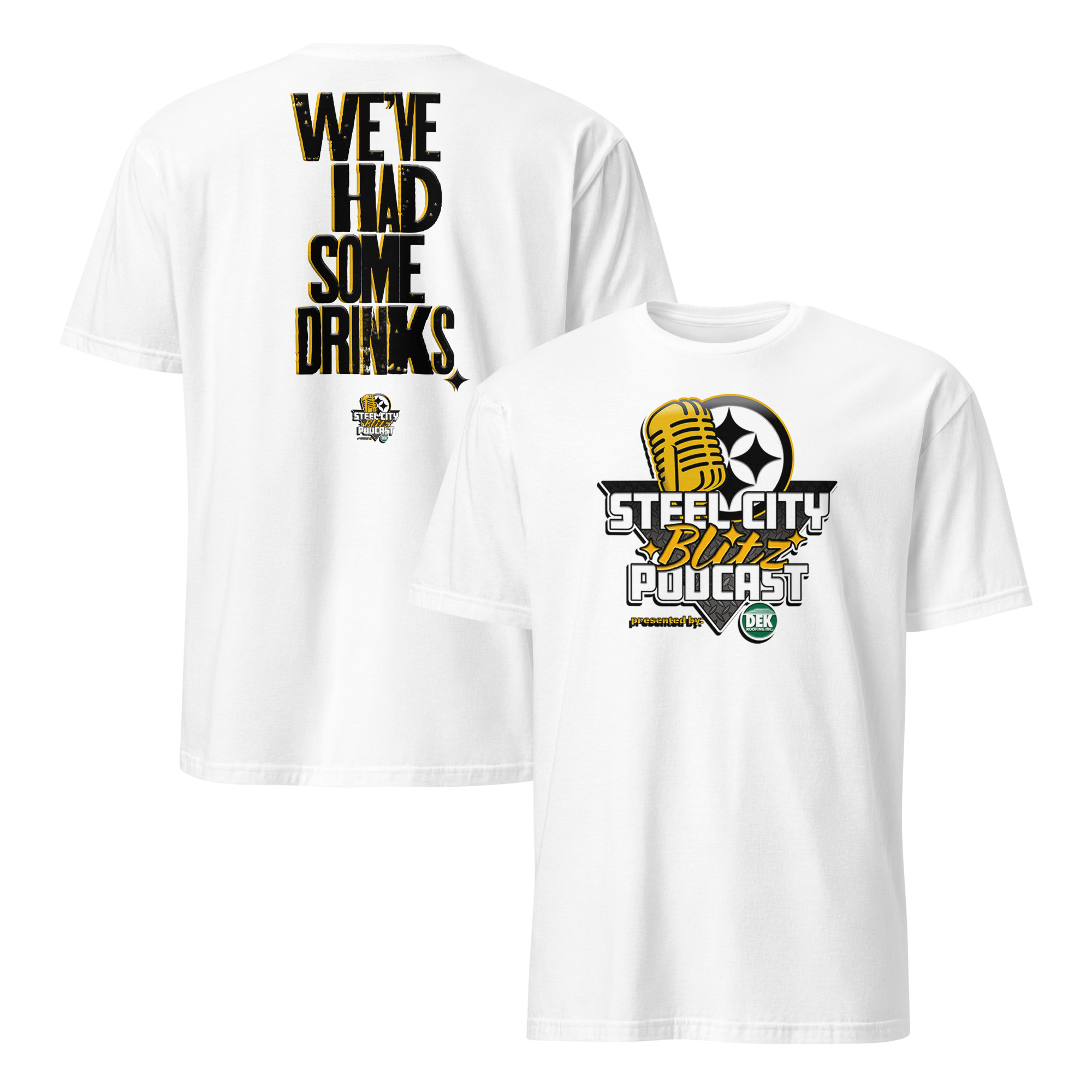 "We've Had Some Drinks: Golden Retriever Edition" Short-Sleeve Unisex T-Shirt