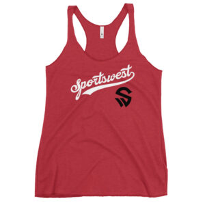 "SW Script" Women's Racerback Tank
