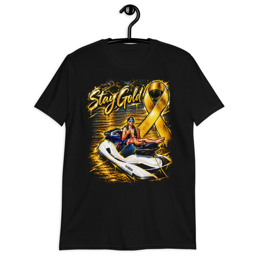 "Stay Gold" Short-Sleeve Unisex T-Shirt